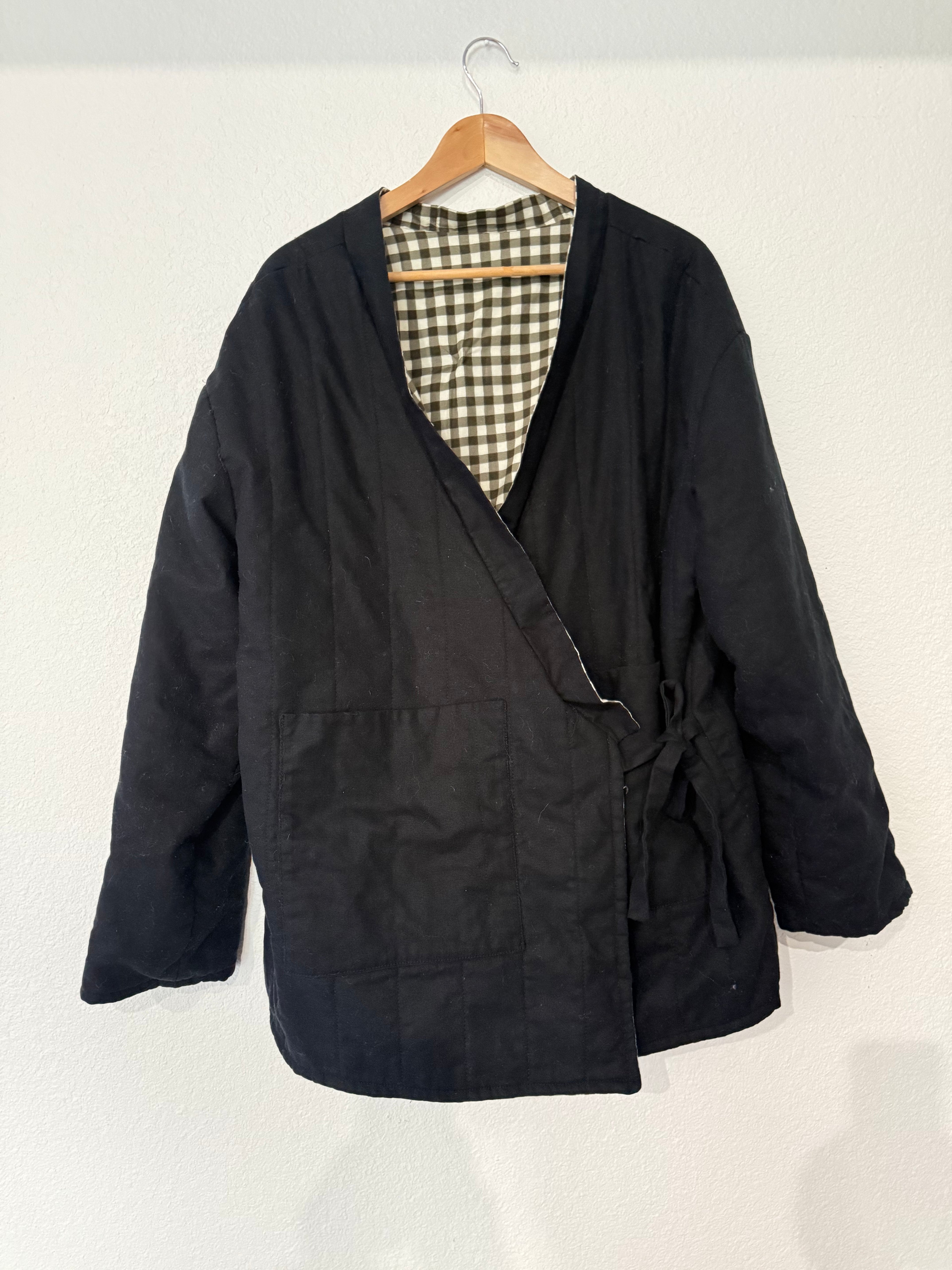 Modern hanbok quilted jacket