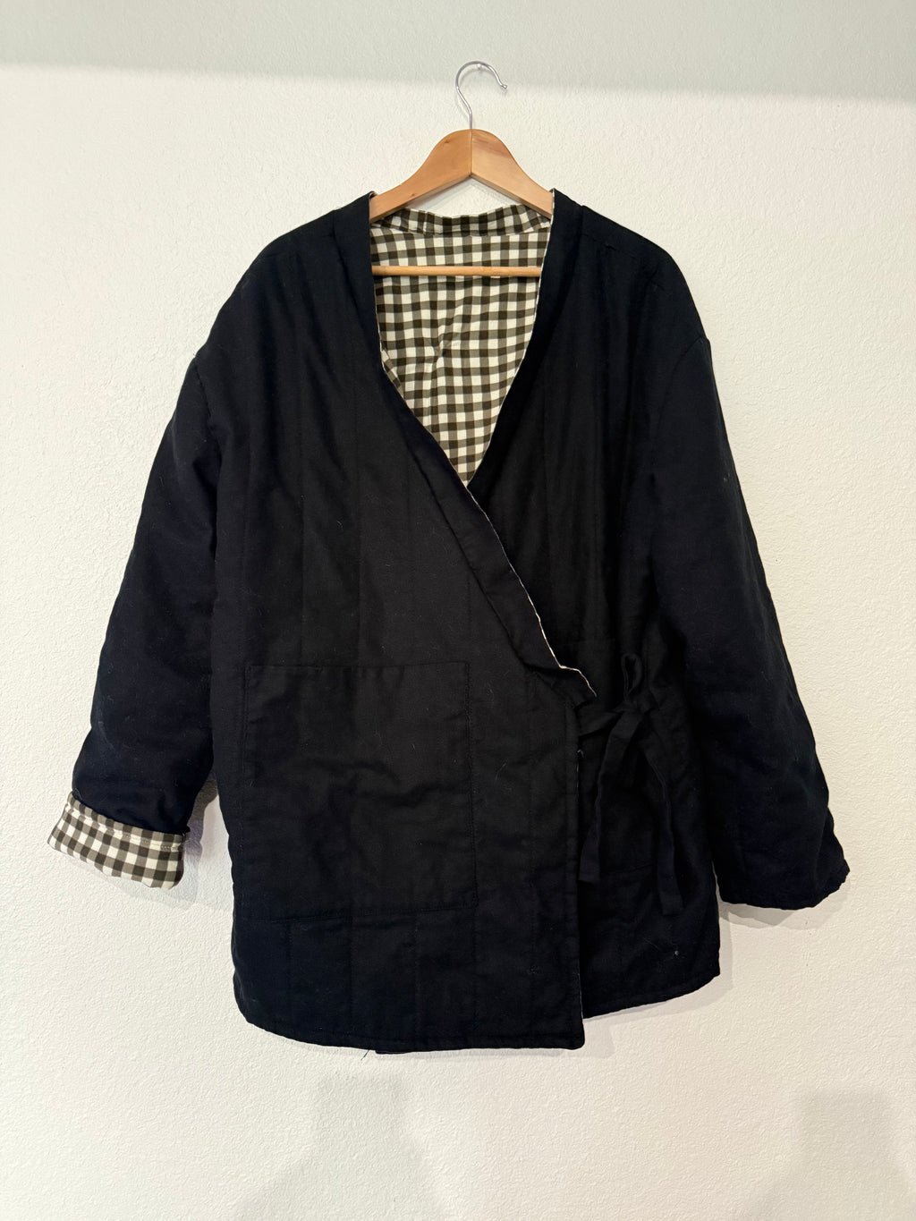 Modern hanbok quilted jacket