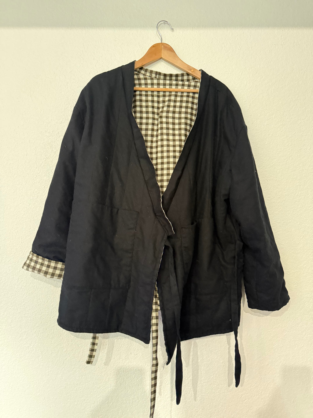 Modern hanbok quilted jacket