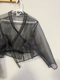 Plus size Organza modern hanbok top